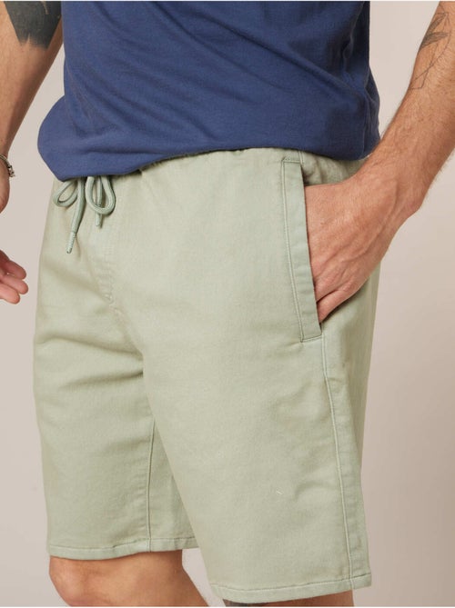 Bermuda homme en maille denim
 'Deeluxe' - Kiabi