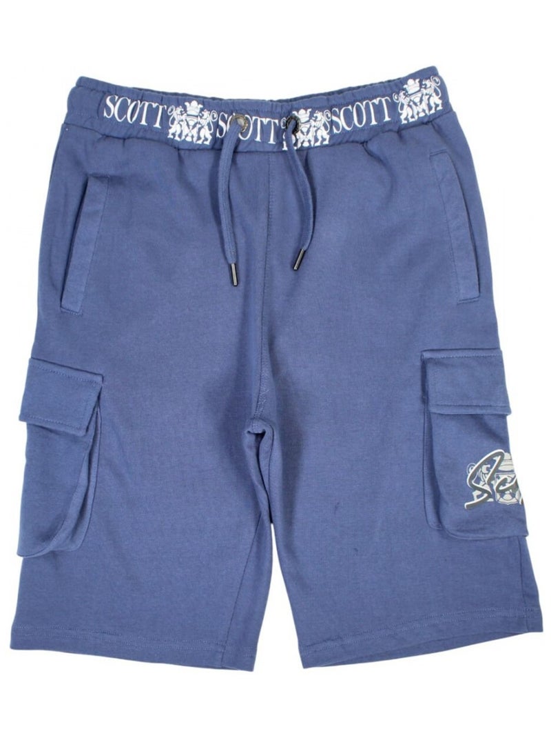 Bermuda homme Scott Bleu - Kiabi
