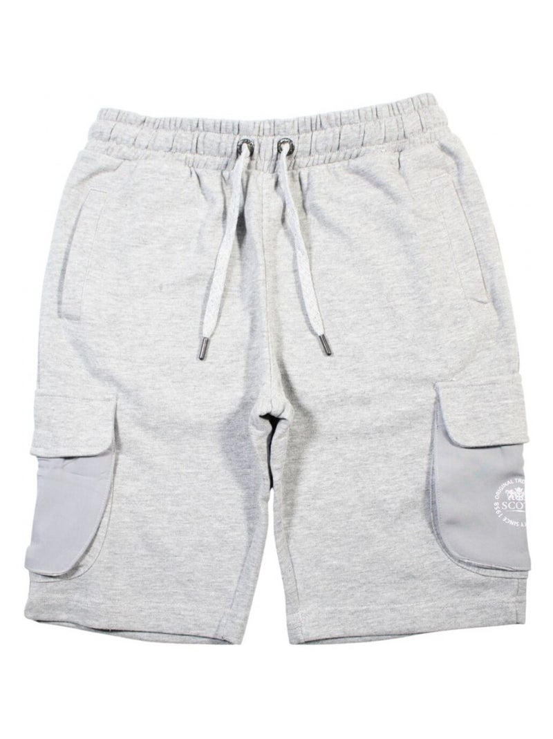Bermuda homme Scott Gris - Kiabi