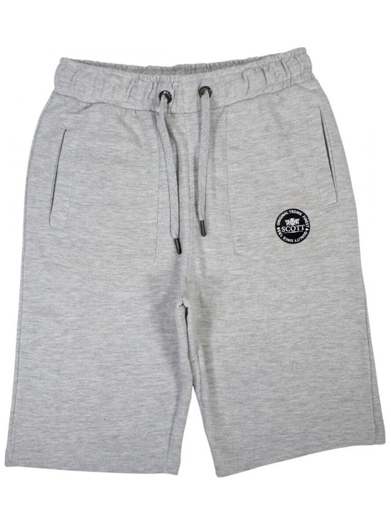Bermuda homme Scott Gris - Kiabi