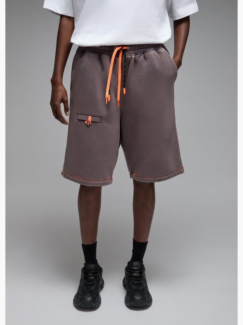 Bermuda hyogo  femme - sae paris Gris - Kiabi
