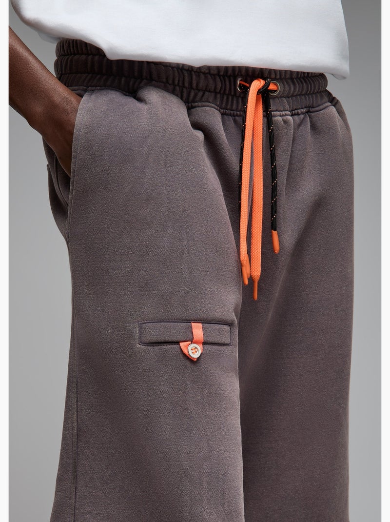 Bermuda hyogo  femme - sae paris Gris - Kiabi