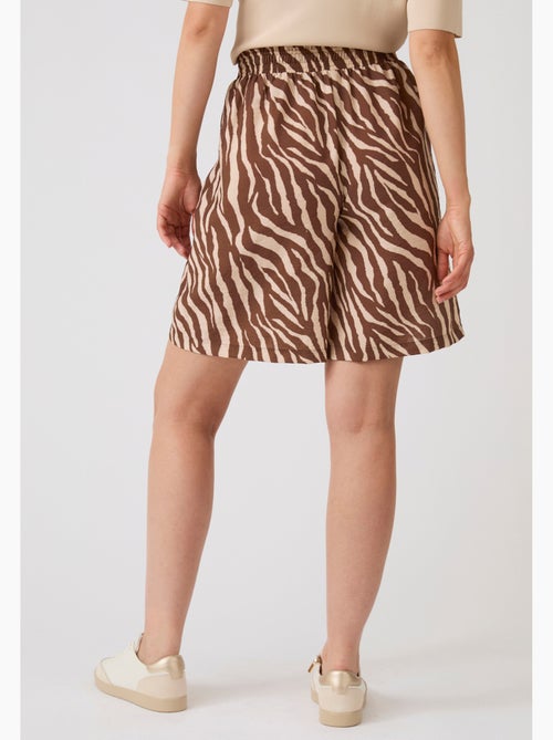 Bermuda imprimé animalier Climatyl - Damart - Kiabi
