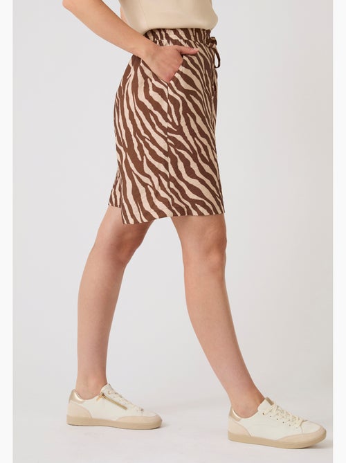 Bermuda imprimé animalier Climatyl - Damart - Kiabi