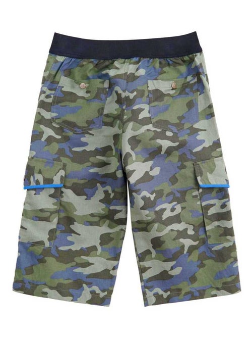 Bermuda Imprimé Camouflage  / Lin    ARCACHON - La Faute à Voltaire - Kiabi