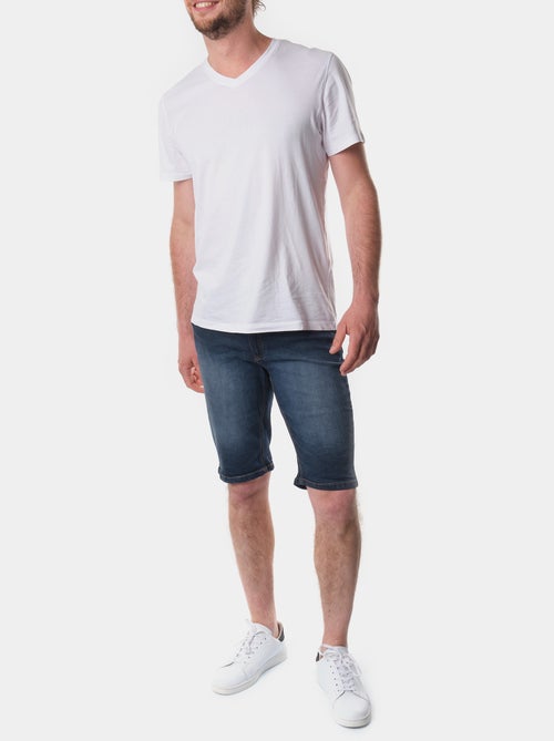 Bermuda jean - Kiabi