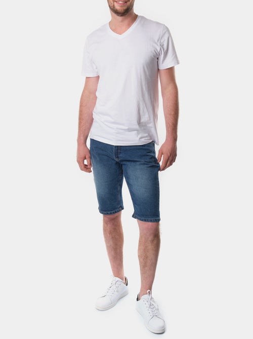 Bermuda jean - Kiabi