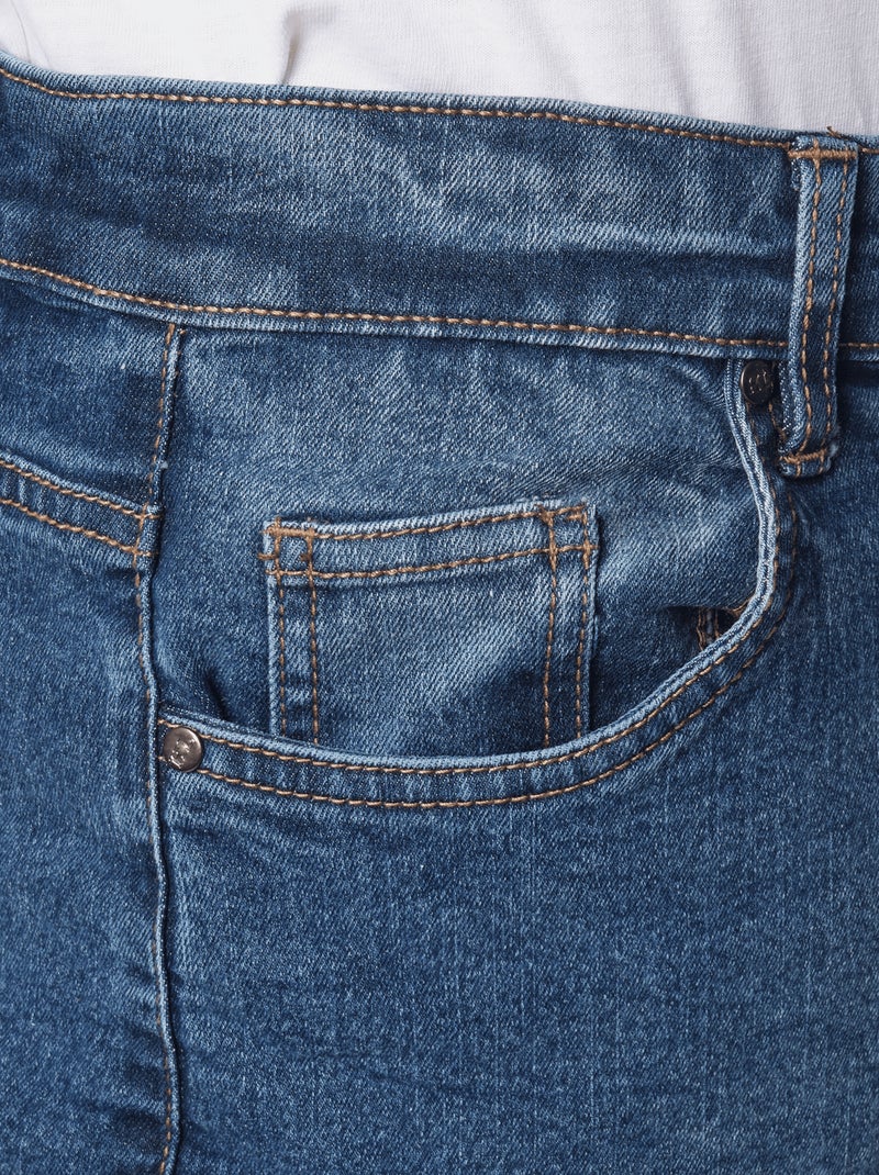 Bermuda jean Bleu foncé - Kiabi