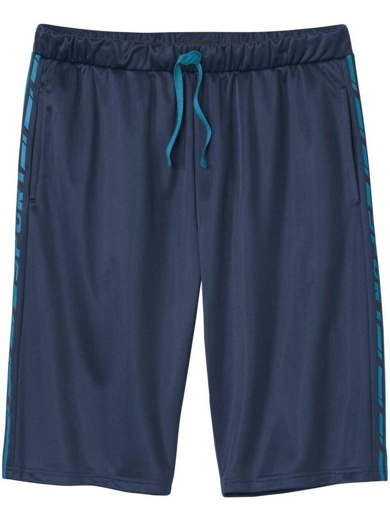 Bermuda Jersey Running  - Atlas For Men Bleu marine - Kiabi