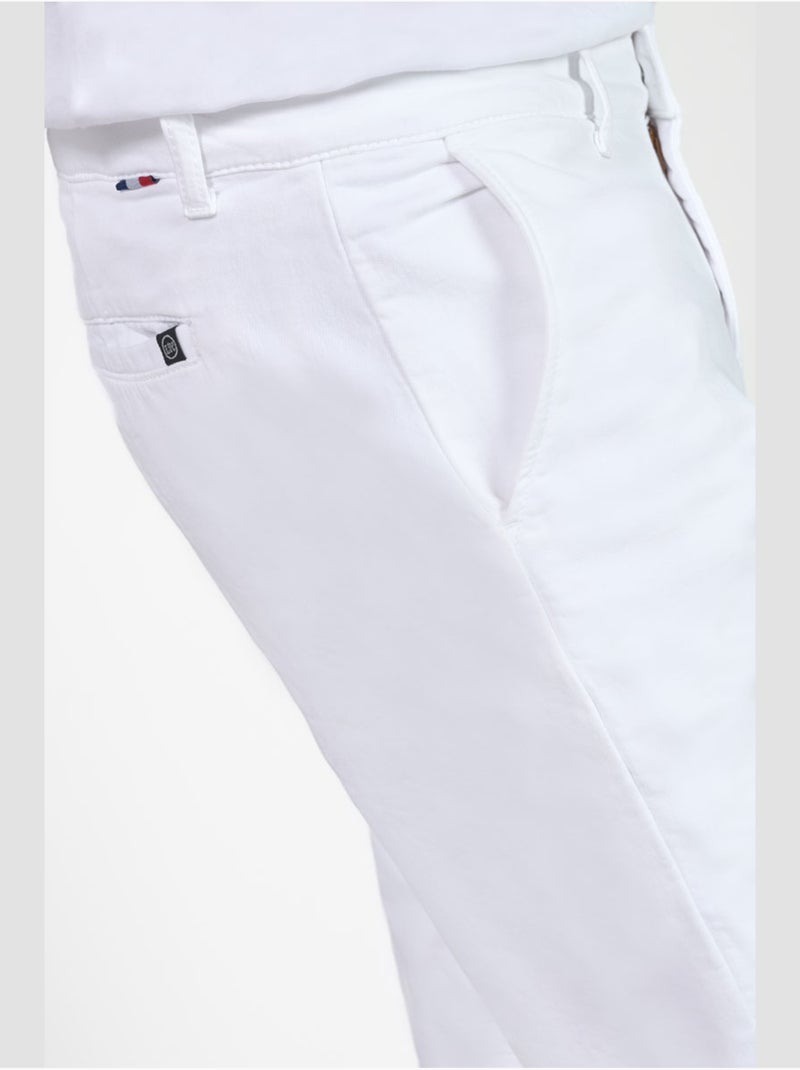 Bermuda jogg 'le temps des cerises' Blanc - Kiabi