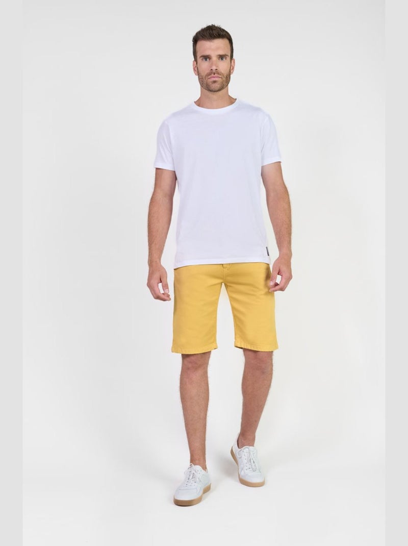 Bermuda JOGG 'Le Temps Des Cerises' Jaune - Kiabi