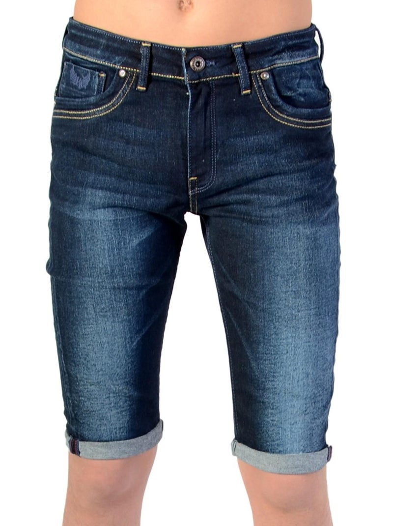 Bermuda Kaporal Enfant Rean Rags Bleu - Kiabi