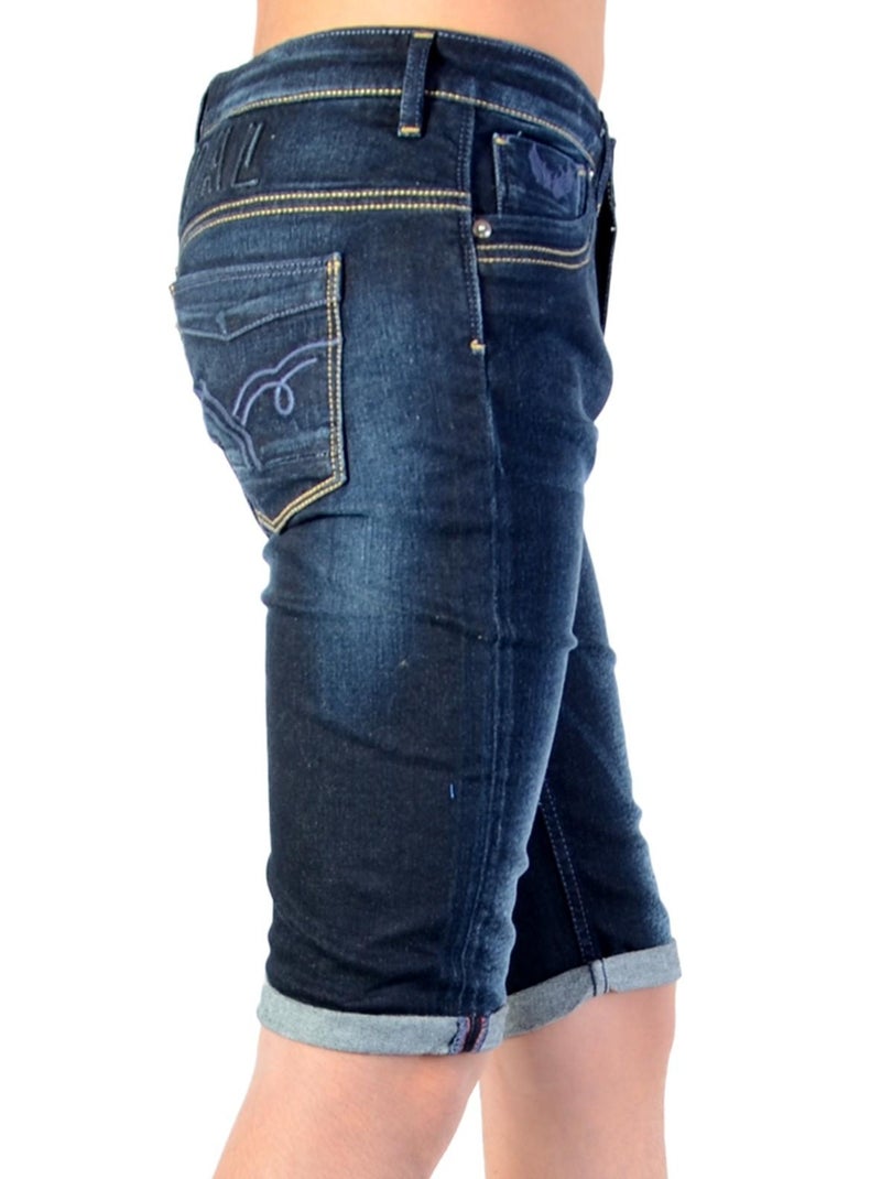 Bermuda Kaporal Enfant Rean Rags Bleu - Kiabi