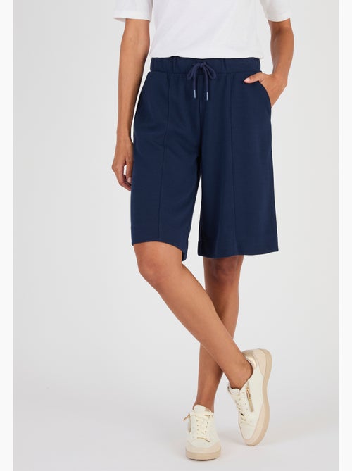 Bermuda large en maille piqué - Happy D. by Damart - Kiabi