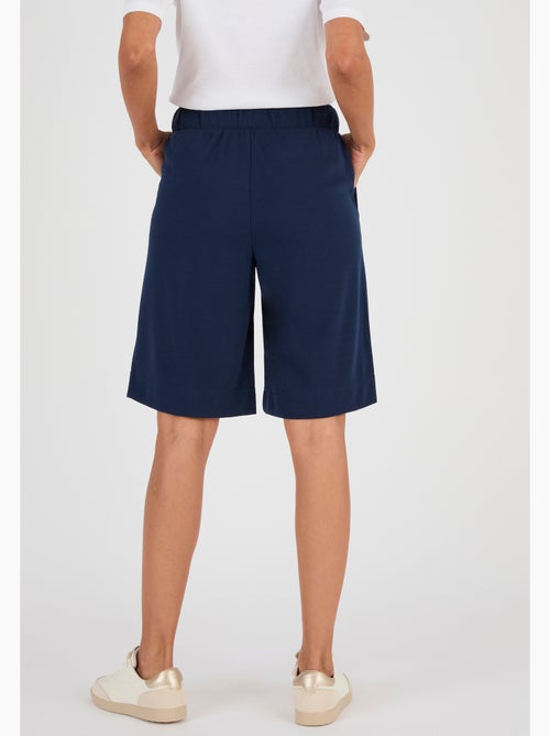 Bermuda large en maille piqué - Happy D. by Damart - Kiabi