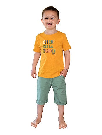 BERMUDA LAZARO TWILL ENFANT