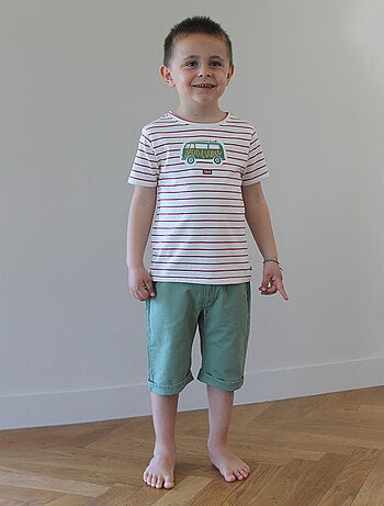 BERMUDA LAZARO TWILL ENFANT