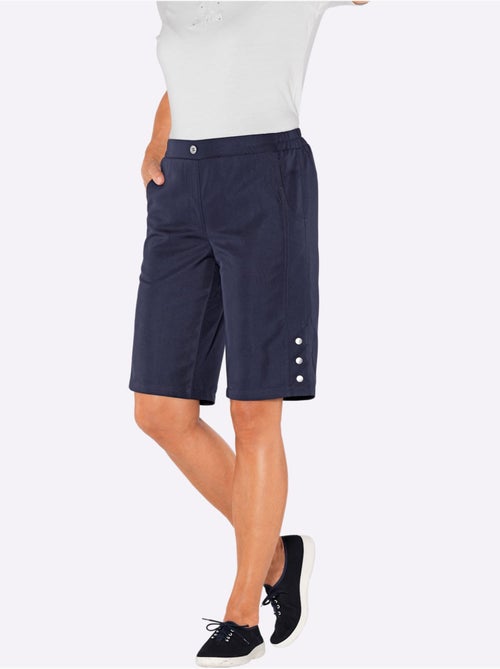 Bermuda léger avec ceinture élastique et poches latérales - taille standard - witt - Kiabi Bermuda léger avec ceinture élastique et poches latérales - taille standard - witt - Kiabi