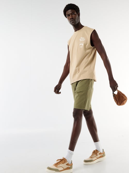 Bermuda léger avec cordons de serrage - Kiabi