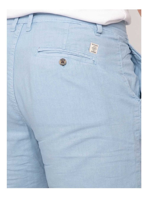 Bermuda lin BAYPLUM - Kiabi