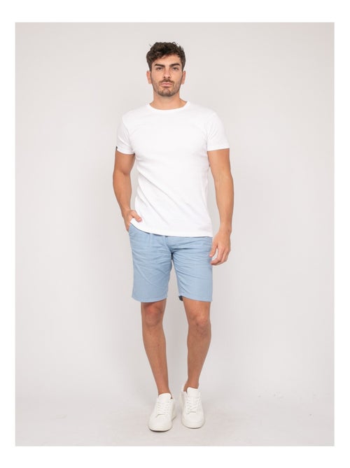 Bermuda lin BAYPLUM - Kiabi