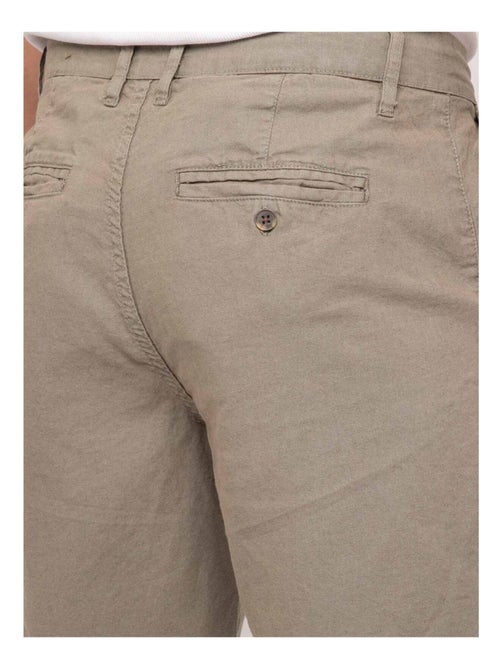 Bermuda lin BAYPLUM - Kiabi