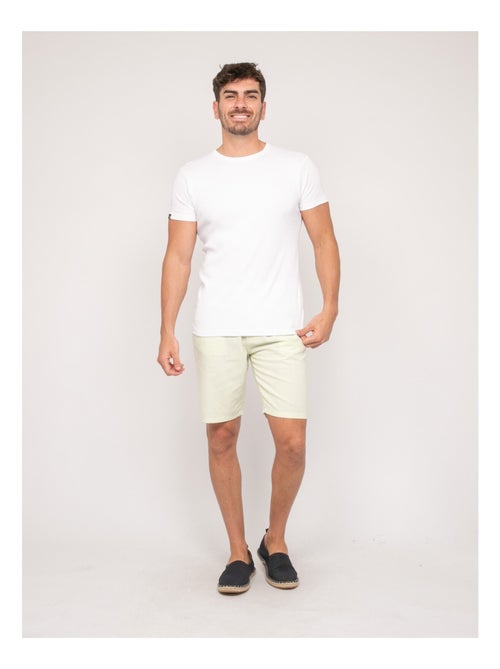 Bermuda lin BAYPLUM - Kiabi