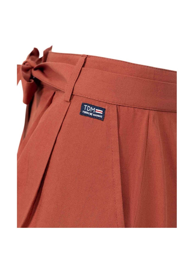 Bermuda long - Terre de Marins Marron havane - Kiabi