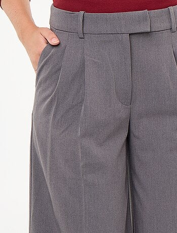 Bermuda long coupe chino