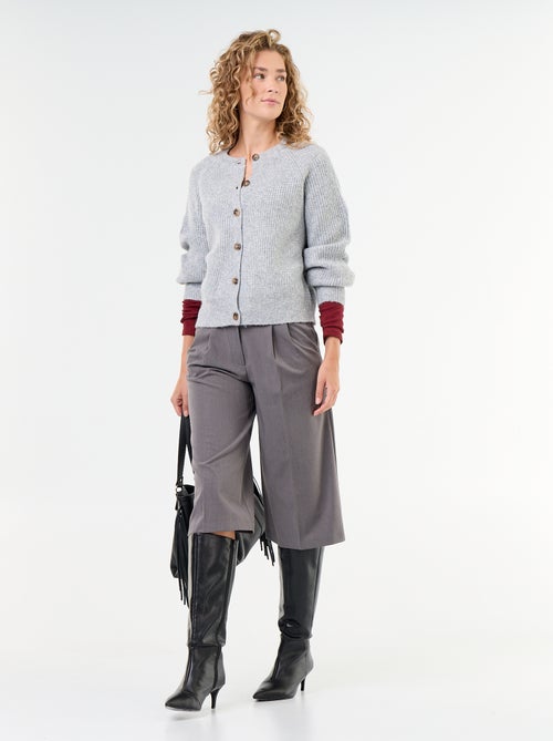 Bermuda long coupe chino - Kiabi Bermuda long coupe chino - Kiabi
