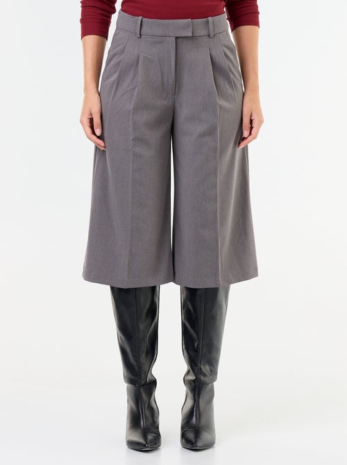 Bermuda long coupe chino - Kiabi Bermuda long coupe chino - Kiabi
