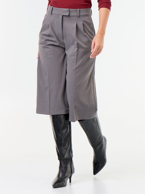 Bermuda long coupe chino - Kiabi Bermuda long coupe chino - Kiabi