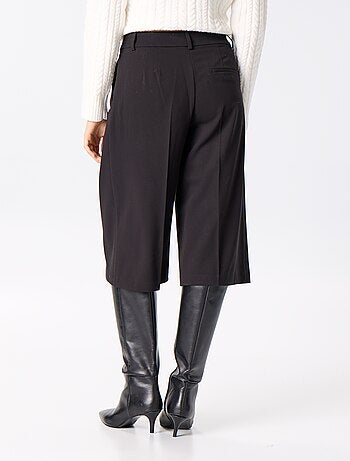 Bermuda long coupe chino