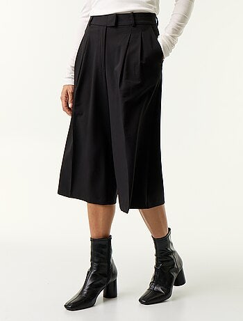 Bermuda long coupe chino