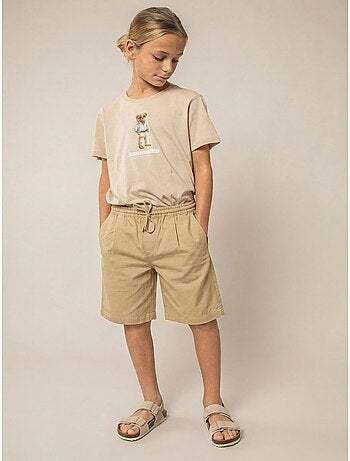 Bermuda loose GARCON en 100% coton 'Deeluxe'