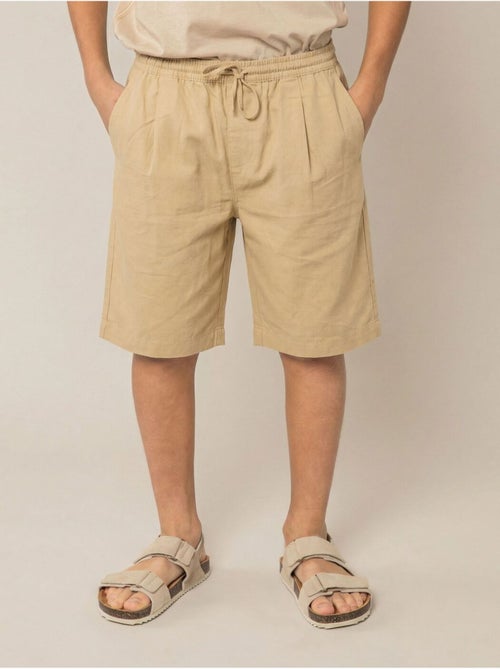 Bermuda loose GARCON en 100% coton 'Deeluxe' - Kiabi