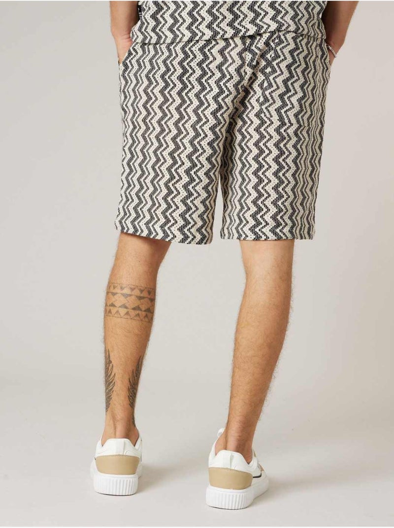 Bermuda loose homme 'Deeluxe' Noir - Kiabi