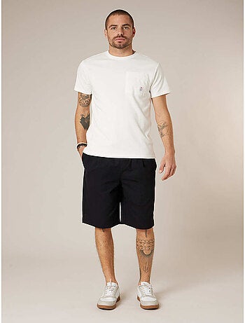 Bermuda loose homme en 100% coton 'Deeluxe'