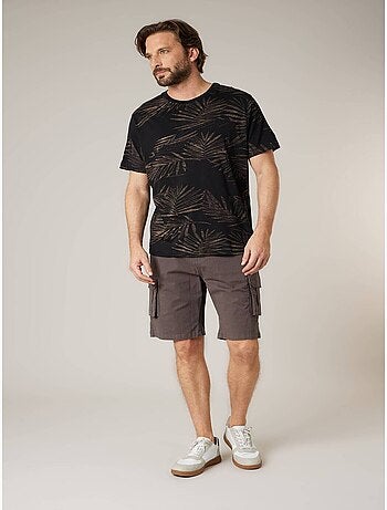 Bermuda loose homme twill coton strech 'Deeluxe'