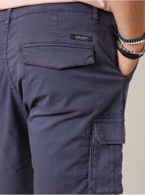 Bermuda loose homme twill coton strech  'Deeluxe' - Kiabi