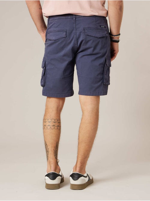 Bermuda loose homme twill coton strech  'Deeluxe' - Kiabi
