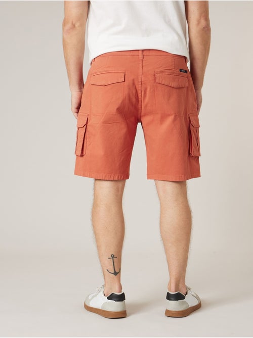 Bermuda loose homme twill coton strech  'Deeluxe' - Kiabi