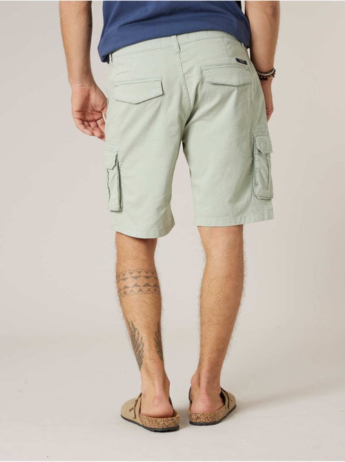 Bermuda loose homme twill coton strech  'Deeluxe' - Kiabi