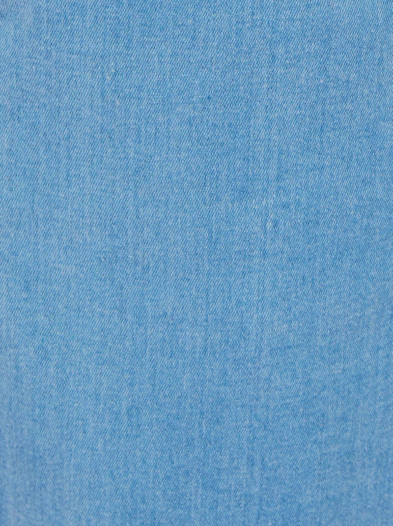 Bermuda mélange Lyocell Tencel(TM) - Damart Bleu clair - Kiabi