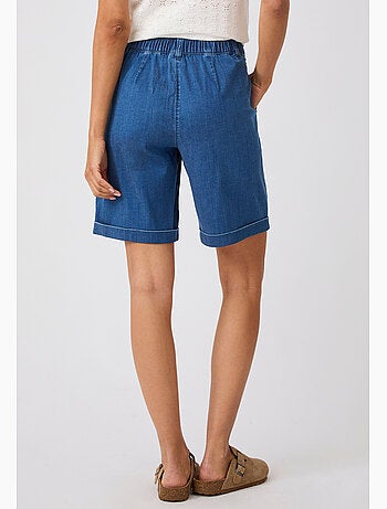 Bermuda mélange Lyocell Tencel(TM) - Damart