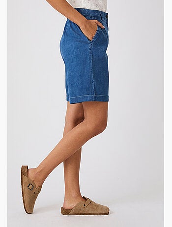 Bermuda mélange Lyocell Tencel(TM) - Damart