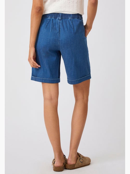 Bermuda mélange Lyocell Tencel(TM) - Damart - Kiabi
