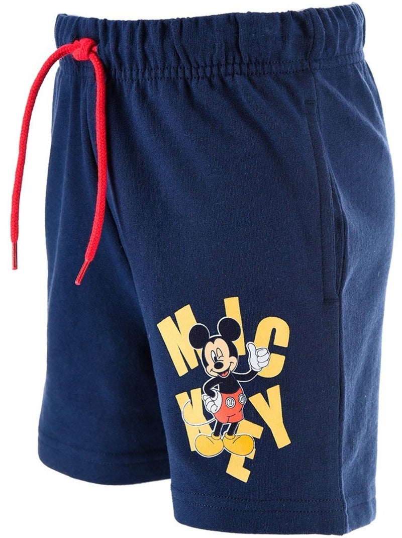 Bermuda mickey mouse| licence officielle Bleu - Kiabi