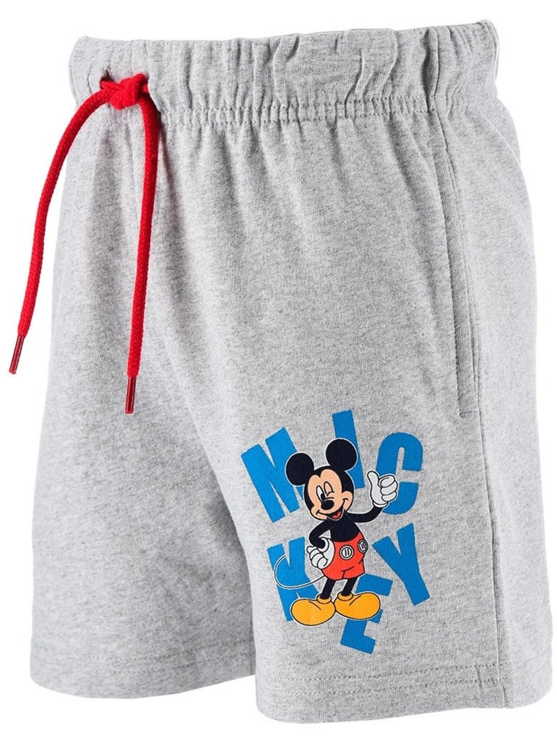 Bermuda mickey mouse| licence officielle Gris - Kiabi