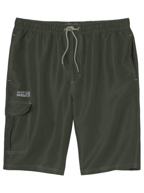 Bermuda Microfibre Cargo   - ATLAS FOR MEN - Kiabi